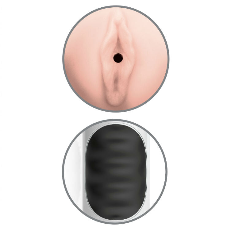 EXTREME TOYZ - MASTURBADOR VIBRADOR VAGINAL MEGA GRIP DE PIPEDREAM