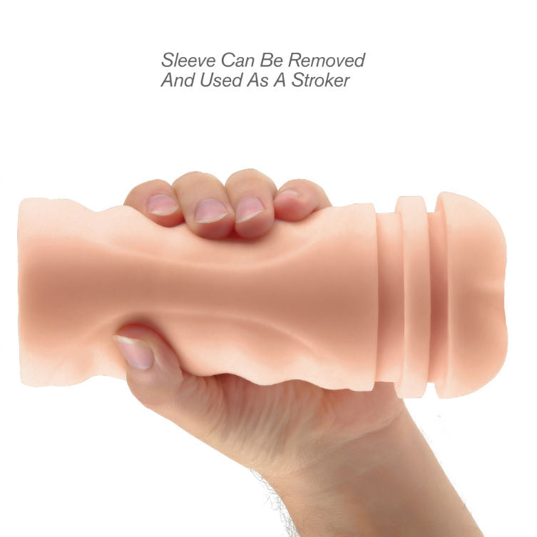 EXTREME TOYZ - MASTURBADOR VIBRADOR VAGINAL MEGA GRIP DE PIPEDREAM