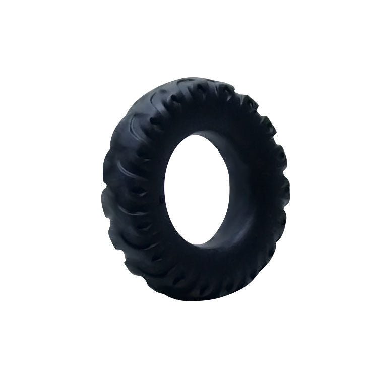 PROM - ANILLO TITAN NEGRO VERDE 2 CM