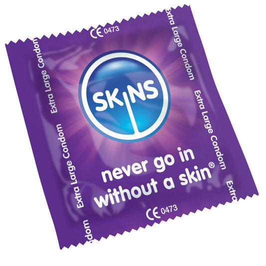 SKINS - CONDONES EXTRA GRANDES PAQUETE DE 12