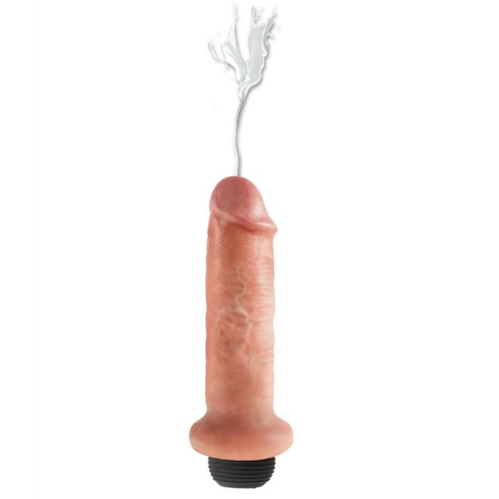 KING COCK - DILDO DE 17,8 CM CON CORRIDA