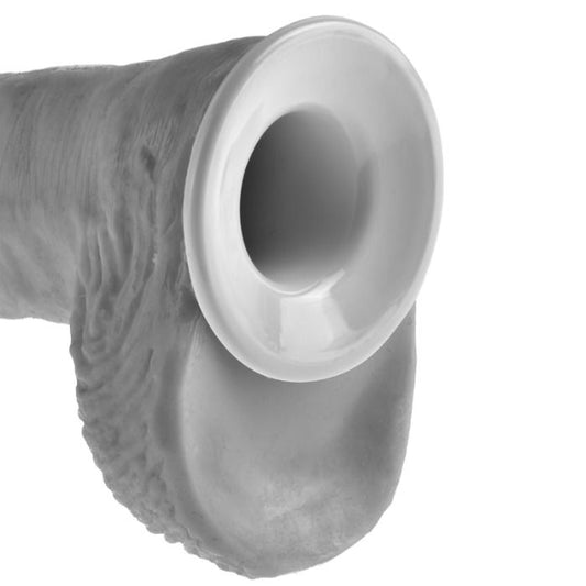 KING COCK - SISTEMA DE SUSPENSIÓN DE ALA HUECO DE 28 CM CARNE