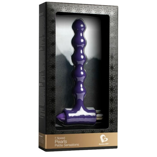 ROCKS-OFF - PLUG ANAL VIBRADOR CON PERLAS PETITE SENSATIONS