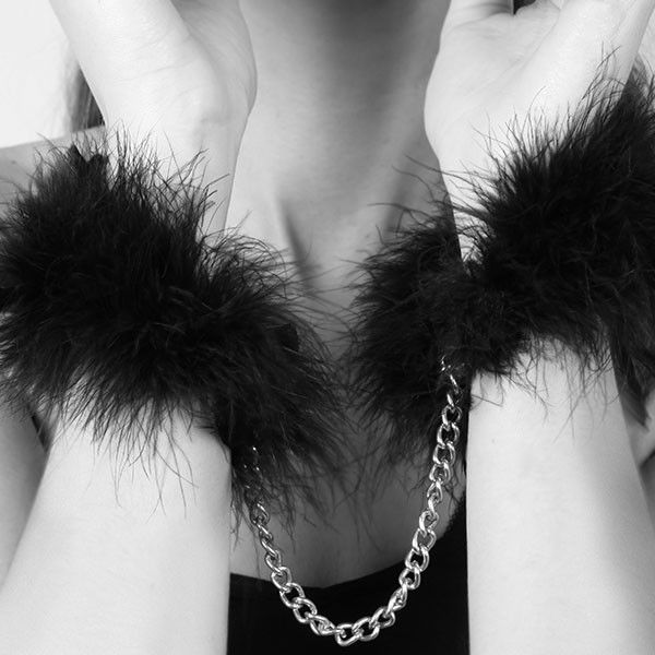 JEWELRY - ZA ZA ZU FEATHER HANDCUFFS