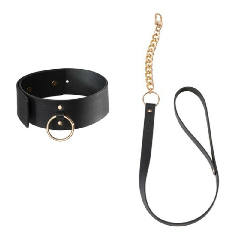 BIJOUX INDISCRETS MAZE - COLLAR NEGRO CON VARITA
