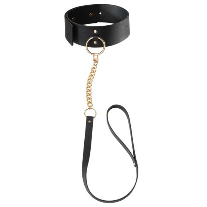 BIJOUX INDISCRETS MAZE - COLLAR NEGRO CON VARITA