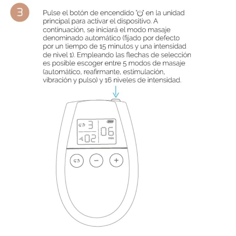 500 COSMETICS - ELECTROSTIMULATION U TONIC MUSCLE TONING AND REFIRMATION