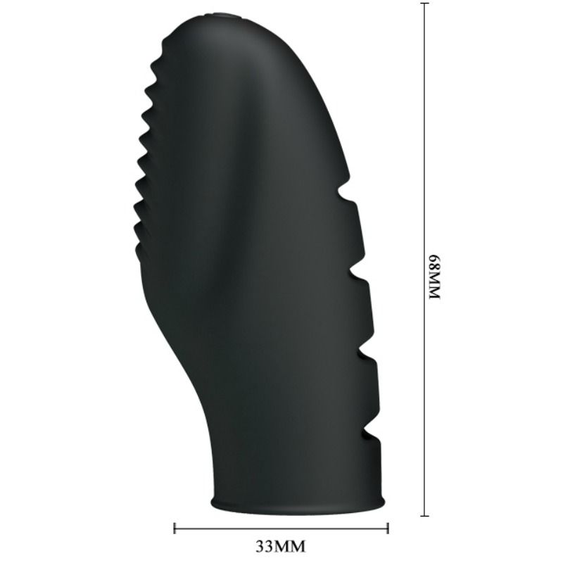 PRETTY LOVE - FLIRTATION STANFORD DEDAL VIBRADOR NEGRO