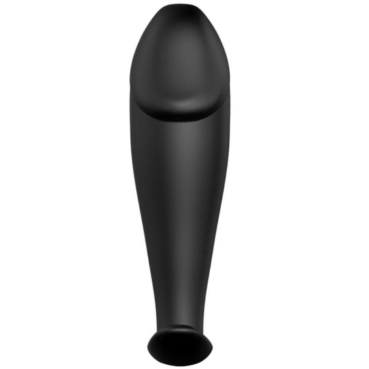 PRETTY LOVE - SILICONE ANAL PLUG PENIS SHAPE AND 12 VIBRATION MODES BLACK