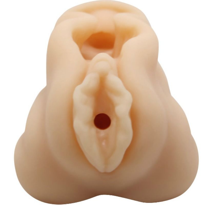 BAILE - MINI MASTURBADOR MASCULINO DISEÑO DE VAGINA LABIOS