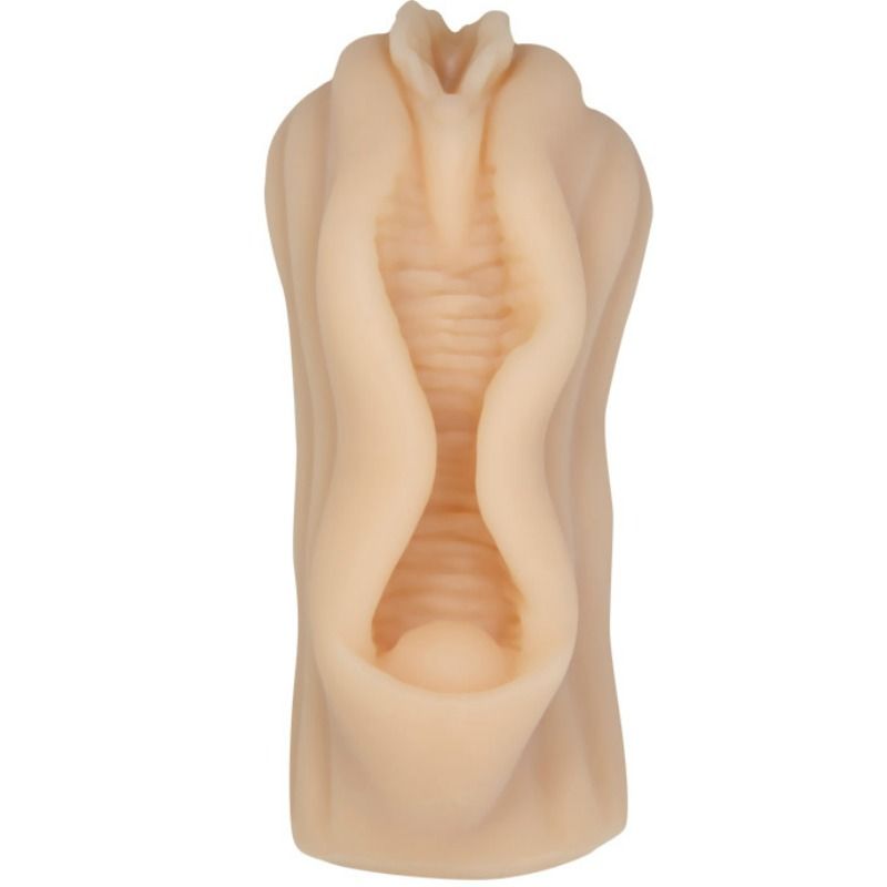 BAILE - MINI MASTURBADOR MASCULINO DISEÑO DE VAGINA LABIOS