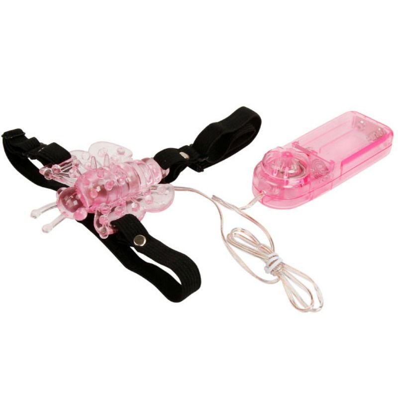 ARNÉS DE BAILE CON MARIPOSA VIBRADORA DE MÚLTIPLES VELOCIDADES
