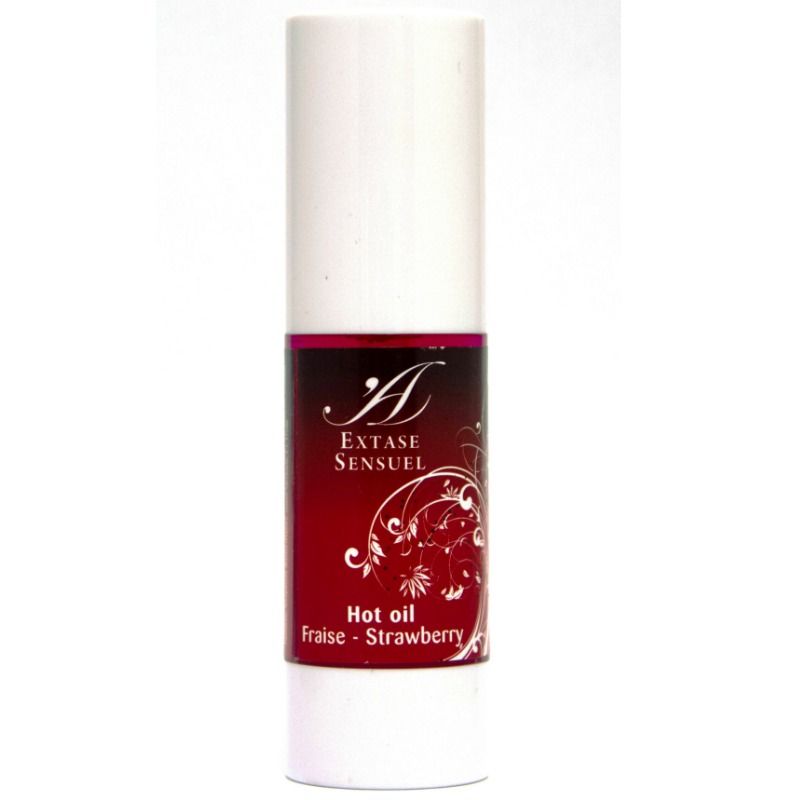 ÉXTASIS SENSUAL - ACEITE ESTIMULANTE DE CALOR DE FRESA 30 ML