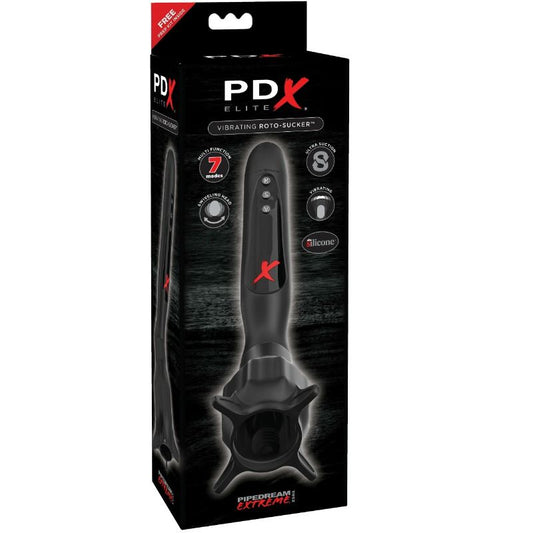 PDX ELITE - Estimulador vibratorio con ondas de estimulación Roto-Sucker