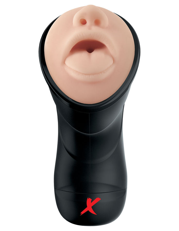 PDX ELITE - DEEP THROAT VIBRATOR STROKER