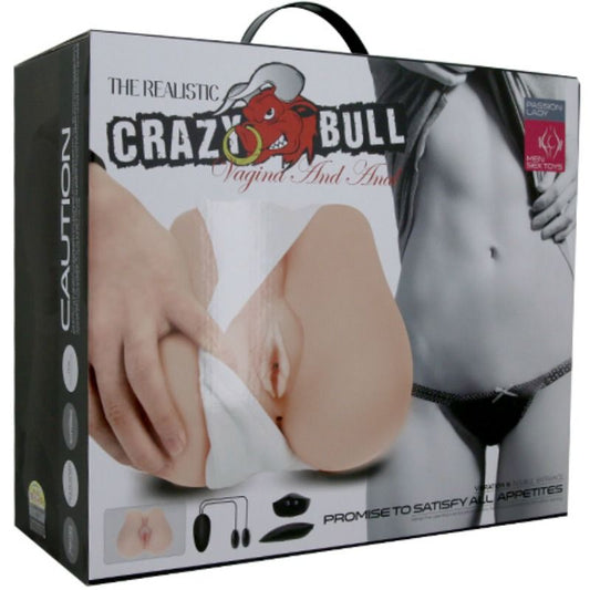 CRAZY BULL - VAGINA REALISTA Y COÑO DESNUDO CON VIBRACIÓN POSICIÓN 3