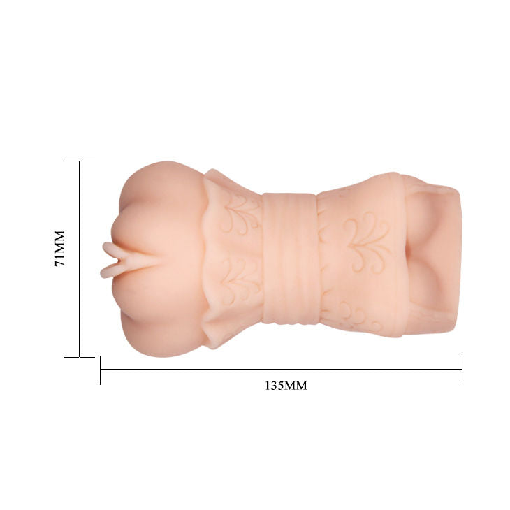 CRAZY BULL - MASTURBADOR DE PIEL DE AGUA VAGINA MODELO 2