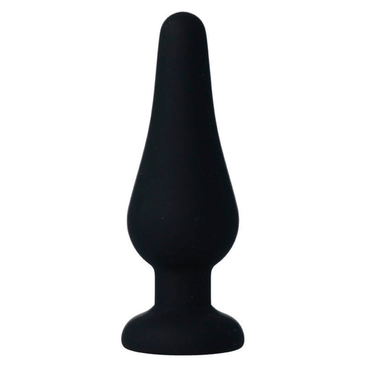 INTENSE - PIPO PLUG ANAL M SILICONA NEGRA 11 CM