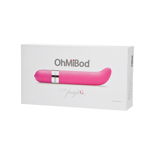 OHMIBOD - ESTIMULADOR VIBRADOR DEL PUNTO G ROSA FREESTYLE