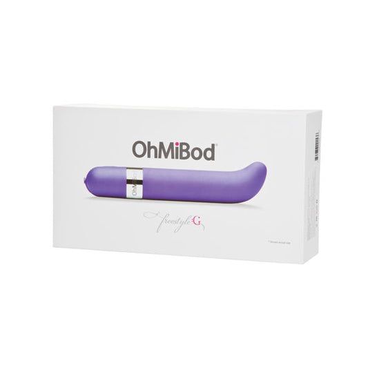 OHMIBOD - ESTIMULADOR VIBRADOR DEL PUNTO G LILA FREESTYLE