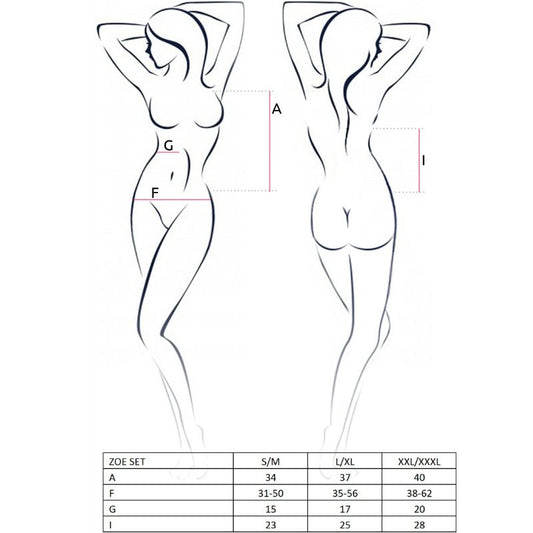 PASIÓN - CONJUNTO MUJER ZOE TALLA S/M