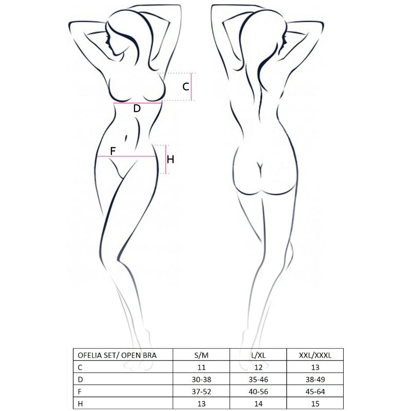 PASIÓN - CONJUNTO MUJER OFELIA TALLA G/GG