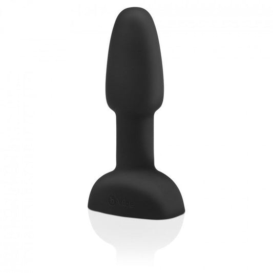 B-VIBE - PLUG ANAL CON CONTROL REMOTO Y RIMMING PEQUEÑO NEGRO