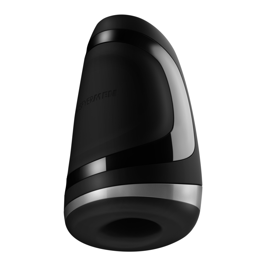 SATISFYER - MASTURBADOR MASCULINO VIBRADOR DE CALOR