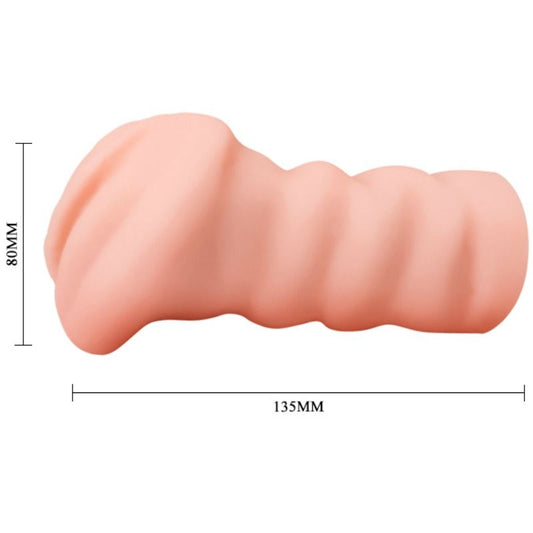 CRAZY BULL - MASTURBADOR VAGINAL LEILA 13,5 CM