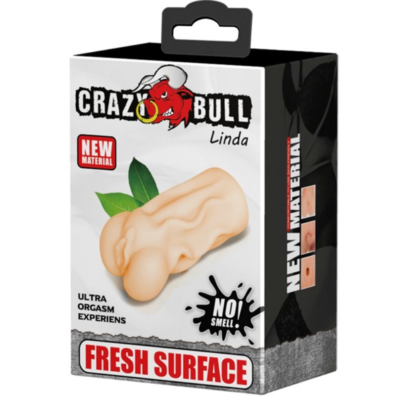 CRAZY BULL - HERMOSO MASTURBADOR DE VAGINA 13.7 CM