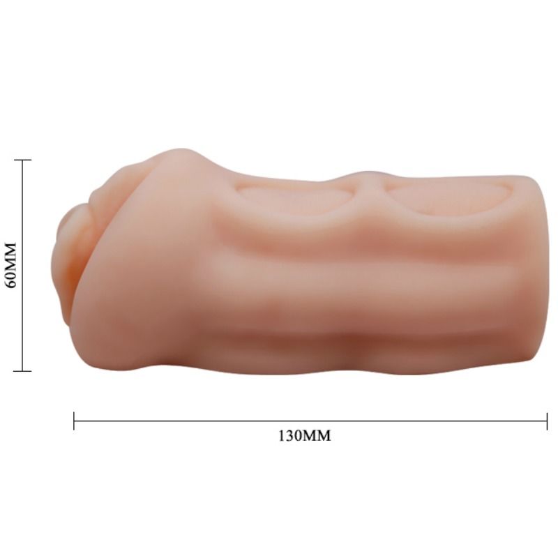 CRAZY BULL - MASTURBADOR VAGINAL LILLIAN 13 CM