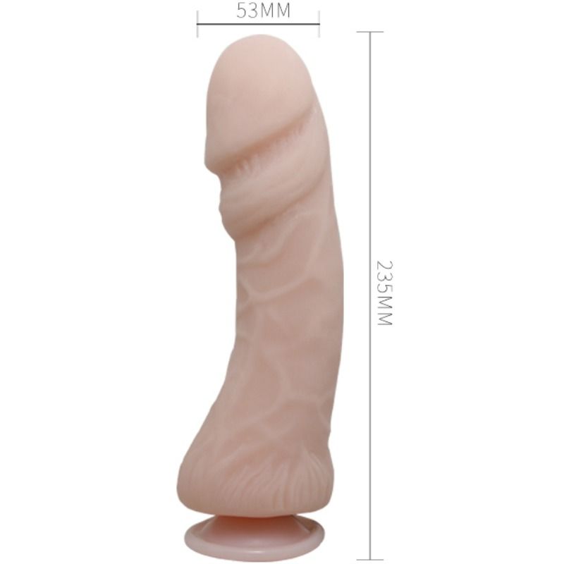 BAILE - DILDO REALISTA NATURAL CON PENE GRANDE 23,5 CM