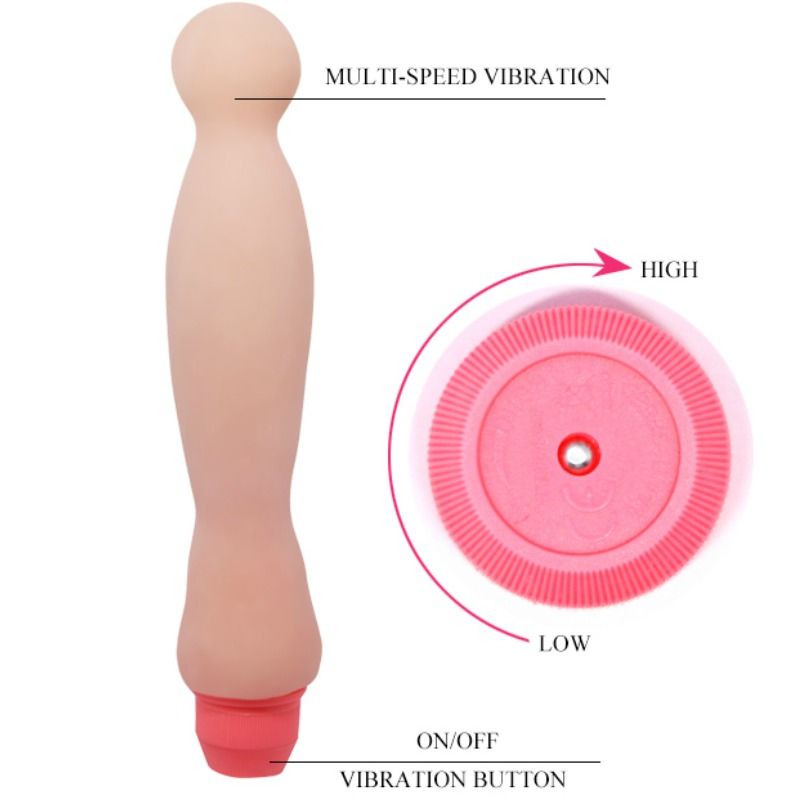BAILE - FLEXI VIBE 22 CM SENSUAL COLUMN VIBRATOR