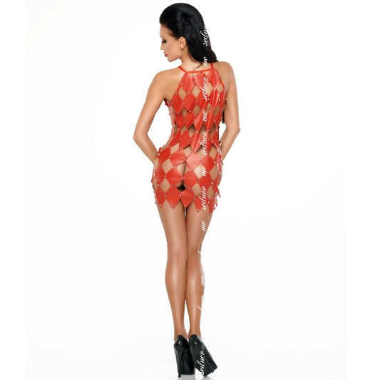 ME-SEDUCE - VESTIDO ROJO GWEN S/M