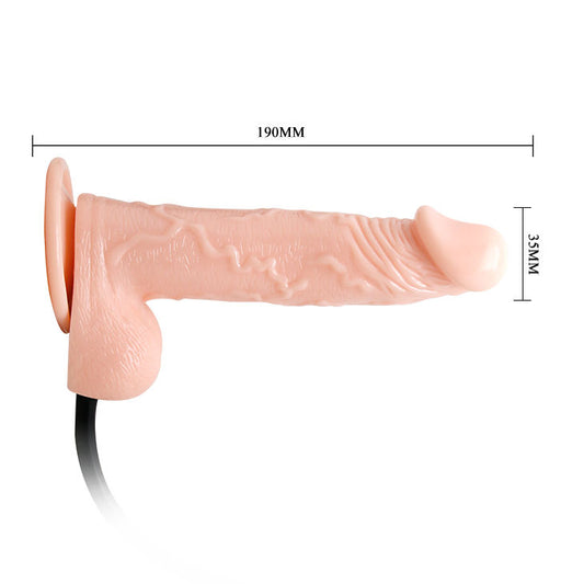 DANCE - DILDO VIBRADOR E INFLABLE REALISTA