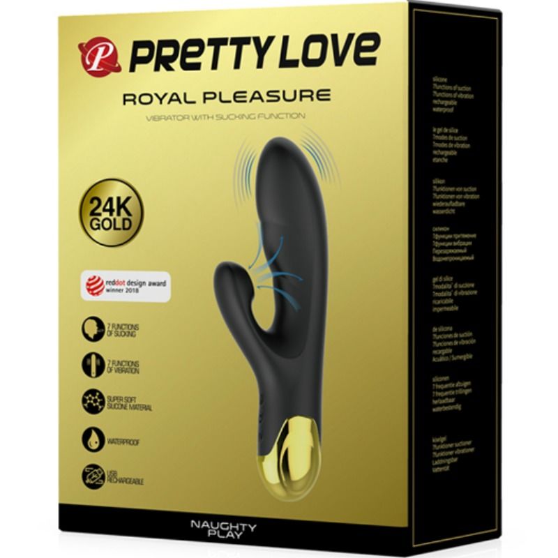 PRETTY LOVE - SMART PLAY NAUGHTY VIBRATION AND STIMULATING WAVES