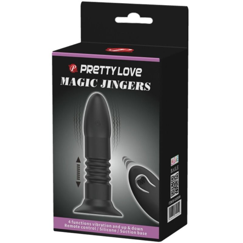 PRETTY LOVE - MAGIC PLUG JINGER UP AND DOWN AND VIBRATING