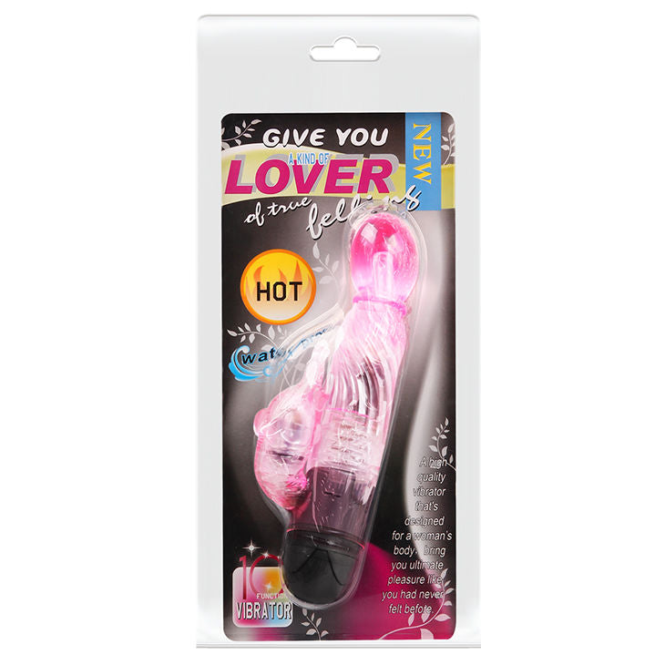 BAILA - DALE UN TIPO DE AMANTE VIBRADOR CON CONEJO ROSA 10 MODOS
