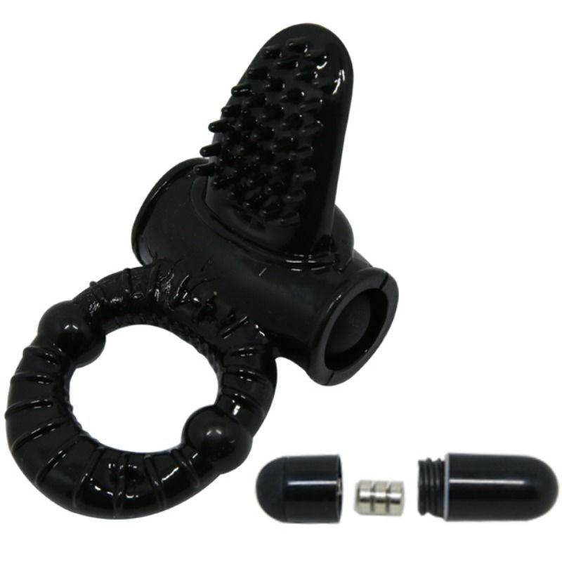 BAILE - ANILLO VIBRADOR DULCE CON CONEJO TEXTURIZADO