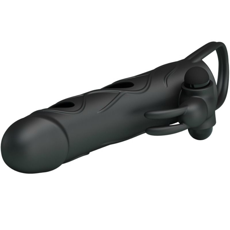 PRETTY LOVE - FUNDA DE SILICONA VIBRADORA DE 14 CM 2.0