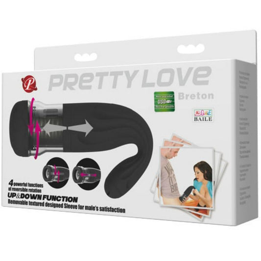 PRETTY LOVE - MASTURBADOR RECARGABLE MULTIFUNCIONAL BRETON