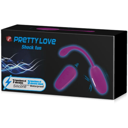 PRETTY LOVE - HUEVO VIBRADOR FUN SHOCK Y ELECTROSHOCK
