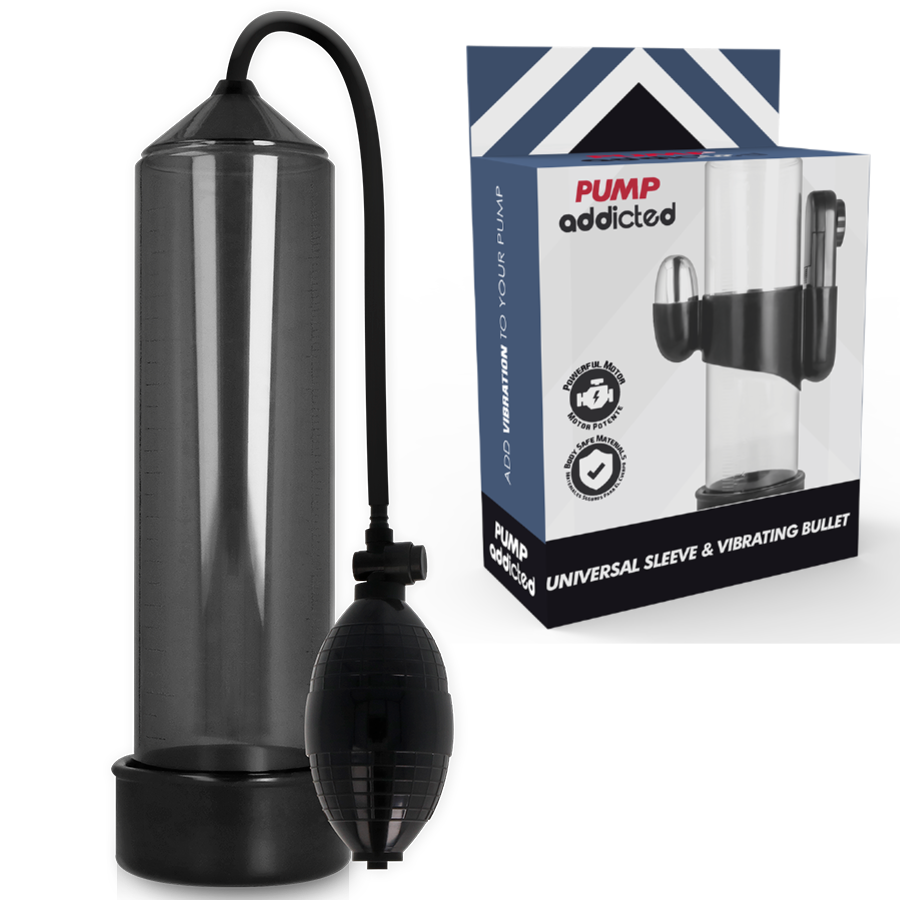 BOMBA ADICTO - VIBRADOR RX3 NEGRO