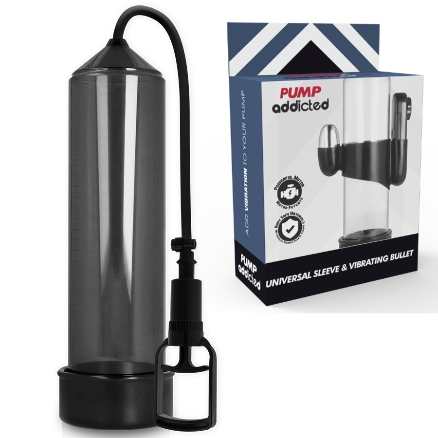 BOMBA ADICTO - VIBRADOR RX7 NEGRO