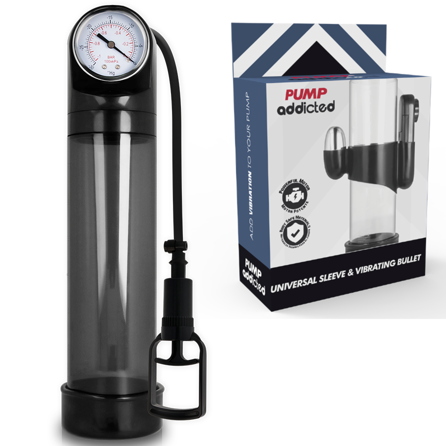 BOMBA ADICTO - VIBRADOR RX9 NEGRO