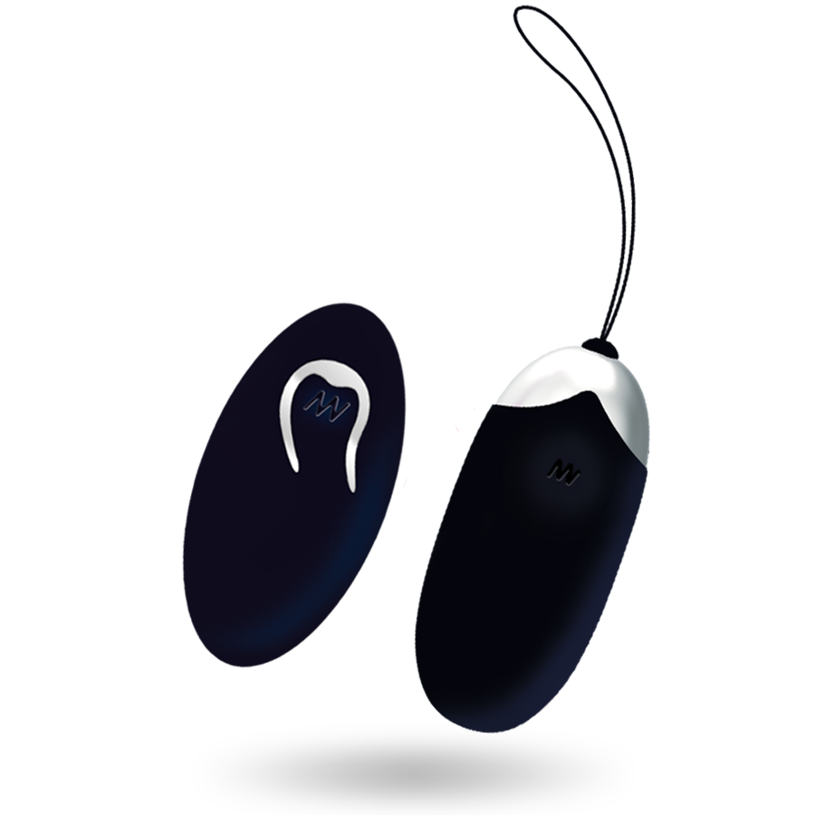 INTENSE - HUEVO VIBRADOR FLIPPY II CON CONTROL REMOTO NEGRO