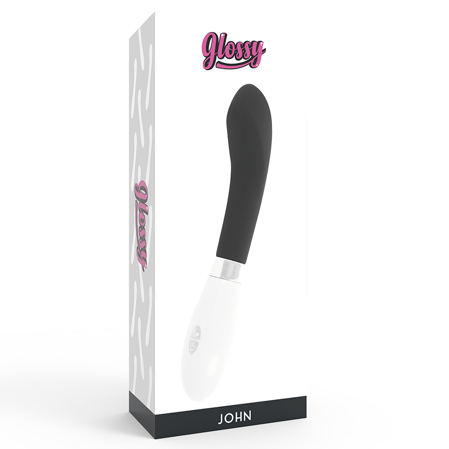 GLOSSY - VIBRADOR JOHN BLACK