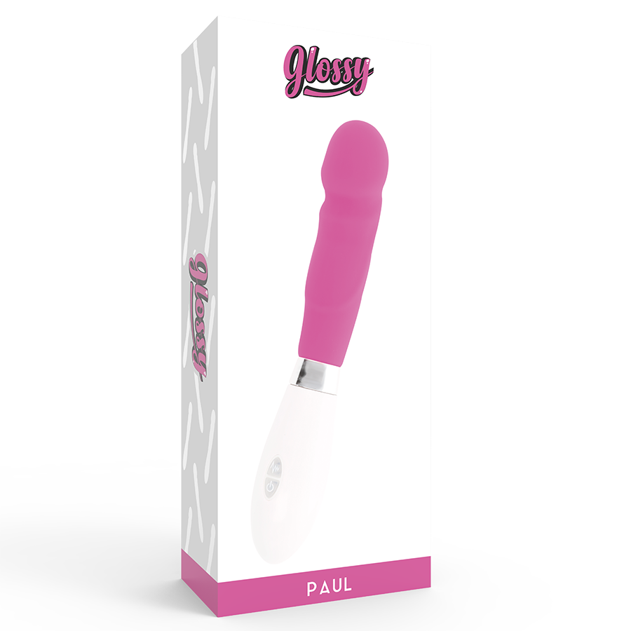 GLOSSY - VIBRADOR PAUL PINK