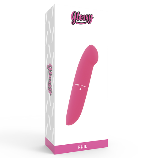 GLOSSY - VIBRADOR PHIL PINK