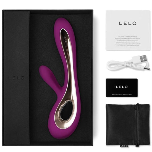 LELO - SORAYA 2 VIBRADOR CONEJO ROSA INTENSO